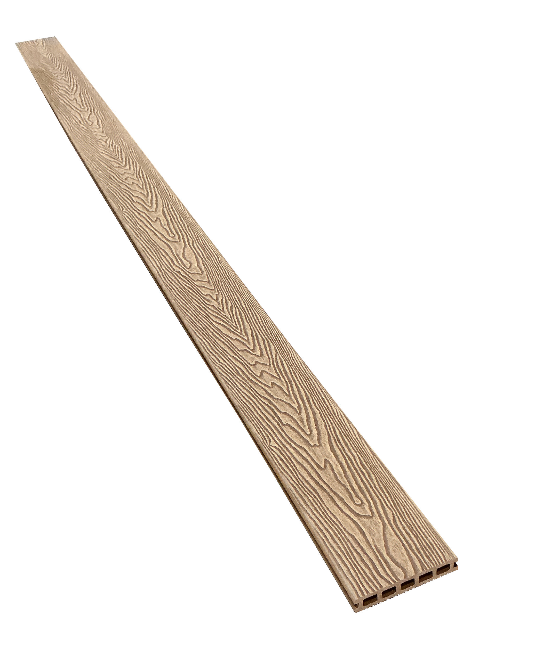ไม้พื้น WPC TIGER WOOD TD23-146 W สีสัก ลายไม้นูน