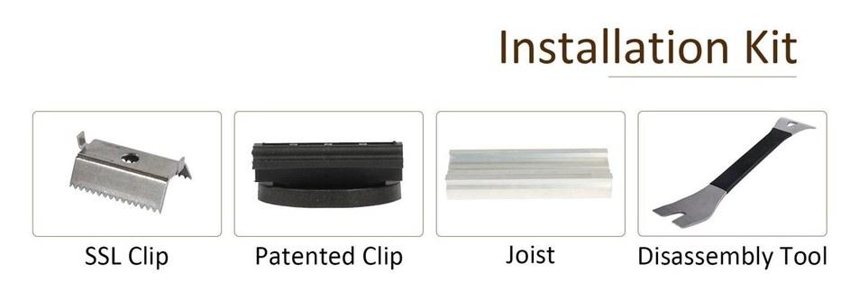 ชุดอุปกรณ์ติดตั้ง ZipDeck
